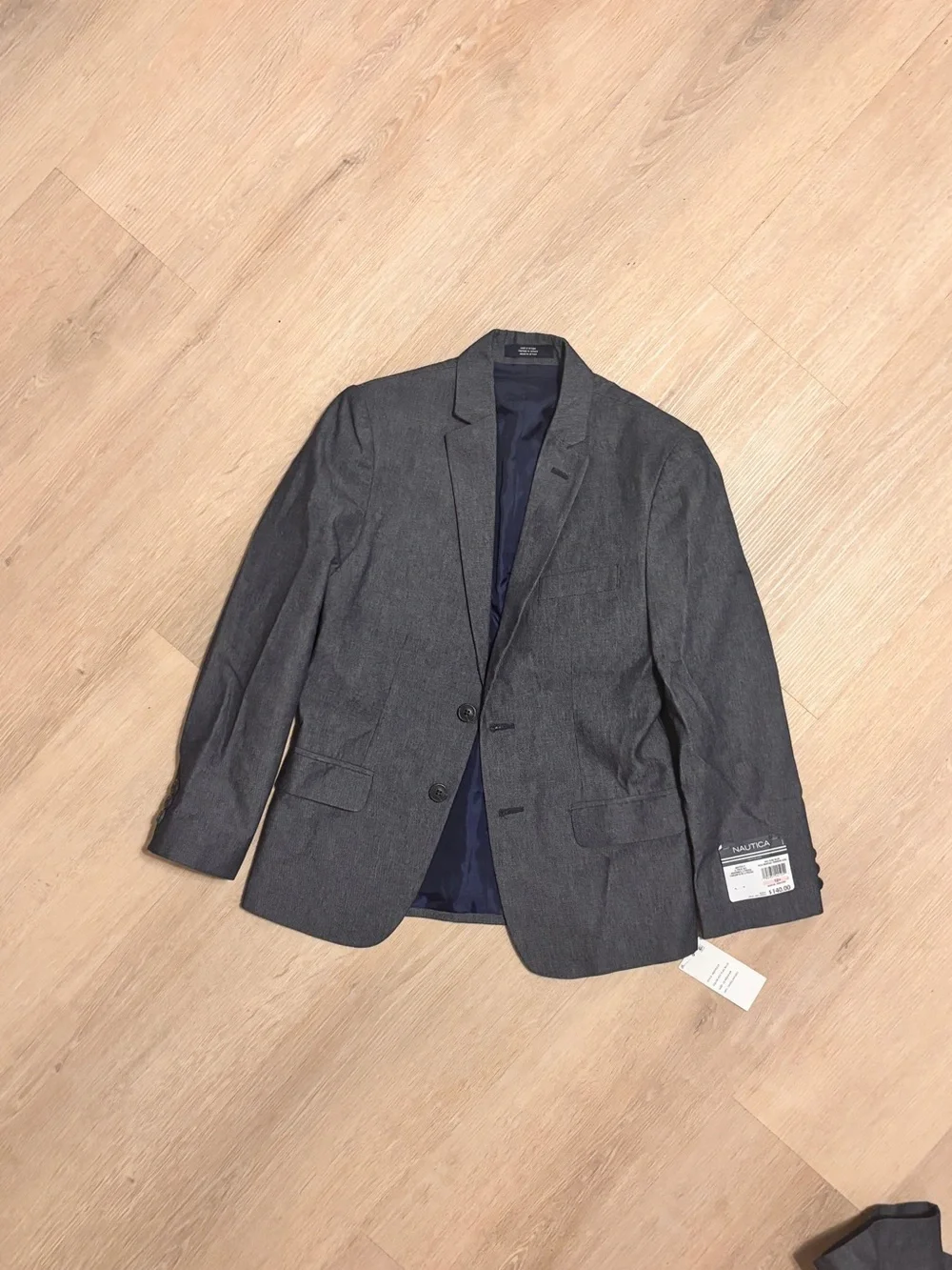 Nautica Boy’s BlueTwo-Piece Suit - Modern Fit